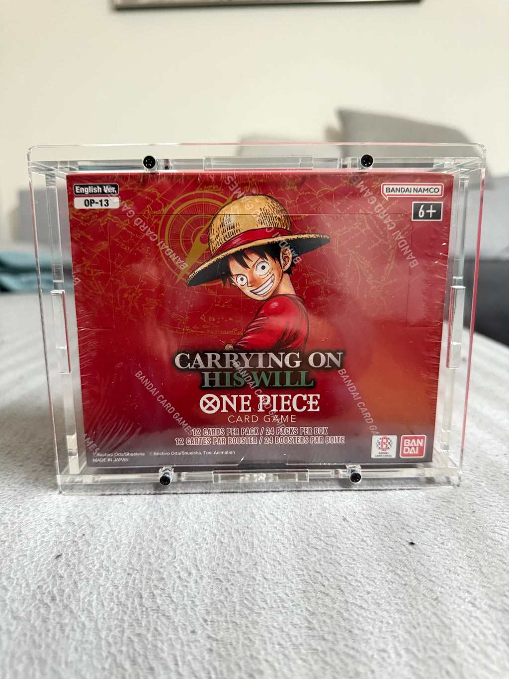 Acrylic case One piece Eng op13