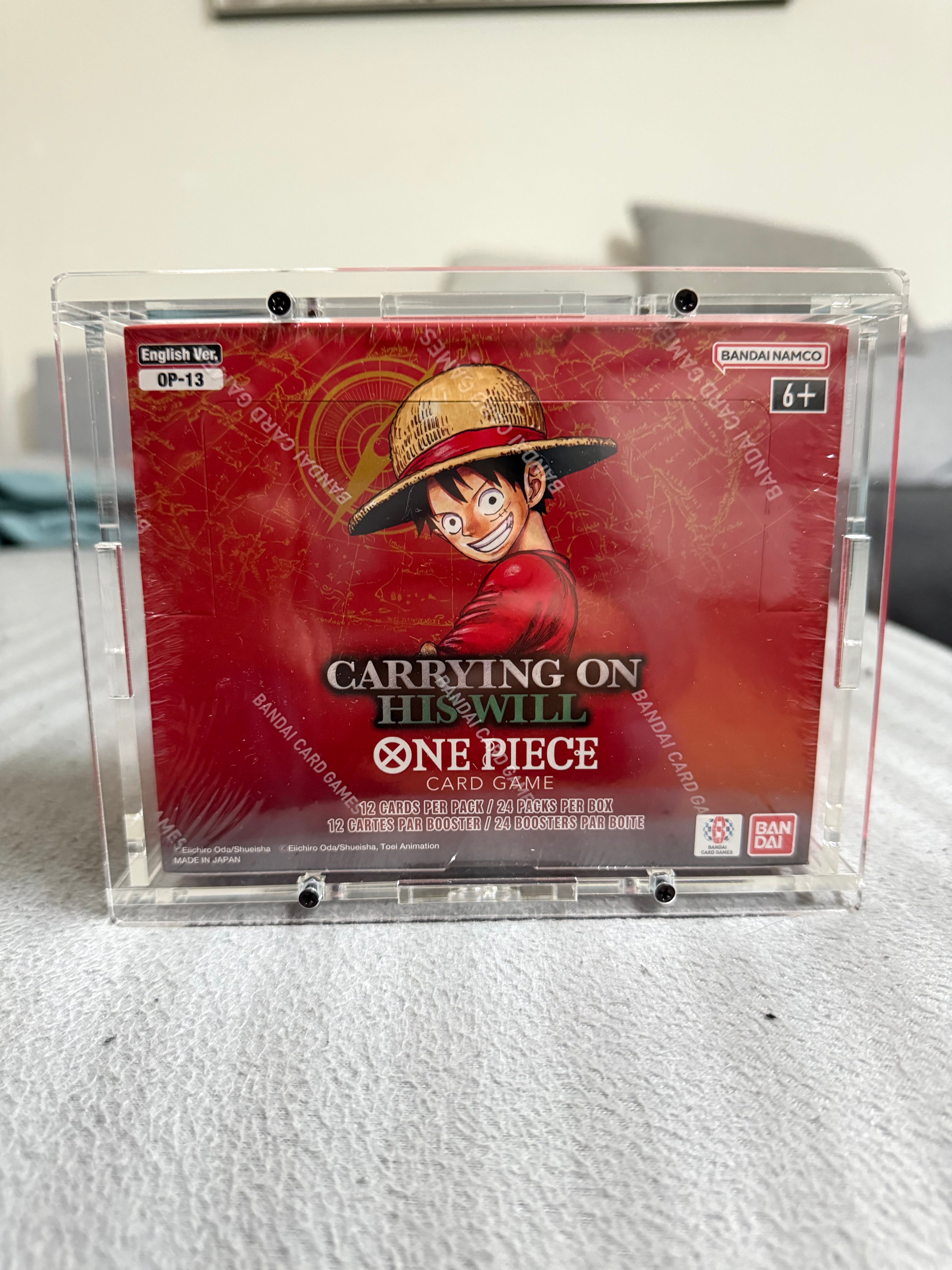 Acrylic case One piece Eng op13