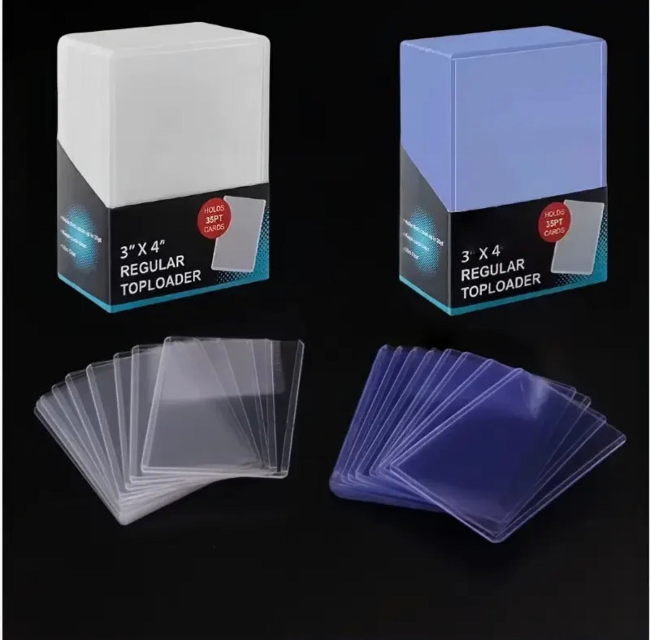 50 Top Loader for Pokemon and TCG cards