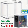 Acrylic Case for Pokemon Etb with Magnets UV protection - Elite trainer box