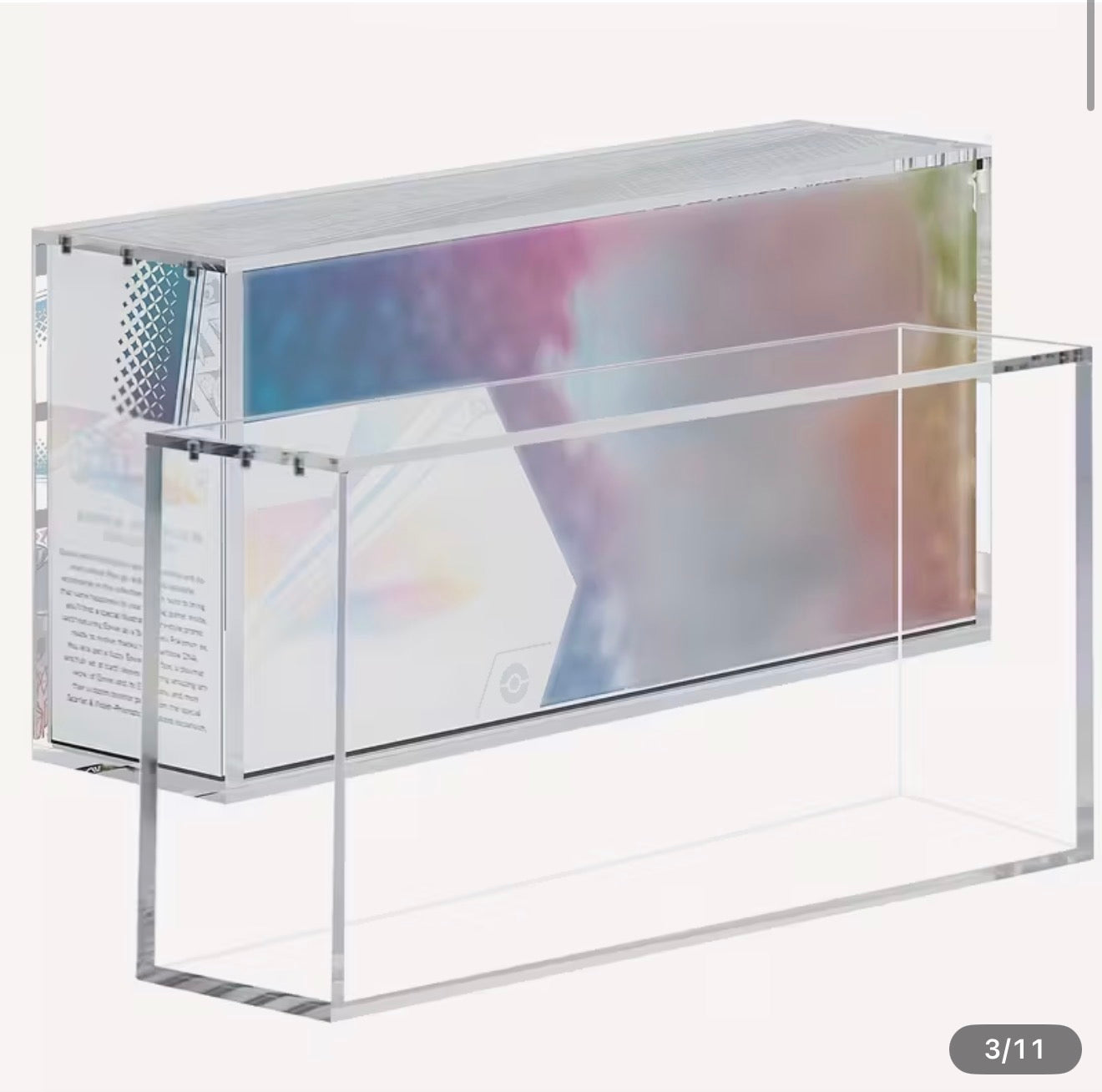 Acrylic Case for Super Premium Collection Pokemon - Prismatic