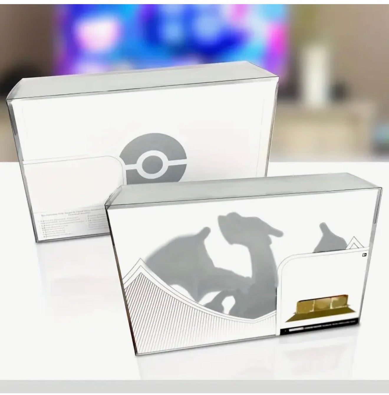 Acrylic Case for Charizard Ultra Premium box - Sword and Shield Pokemon